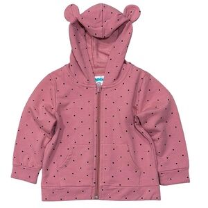 Mighty Goods Zip-Up Bear Ears Hoodie Jacket